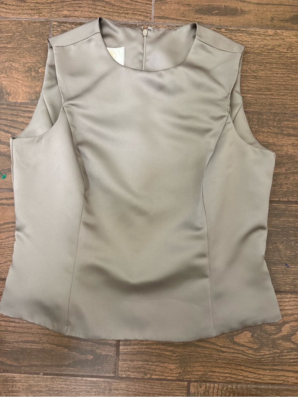 Vintage 1990’s VeraWang Gold Label satin shell